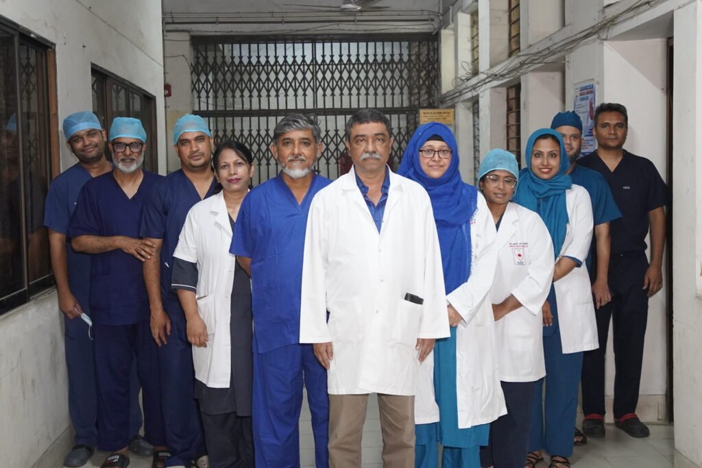 Surgical team of the Department of Cardiac Surgery, NICVD