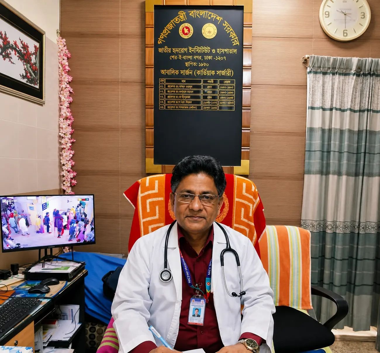 Cardiac Surgery Out Patient Department (OPD) at NICVD, Dhaka