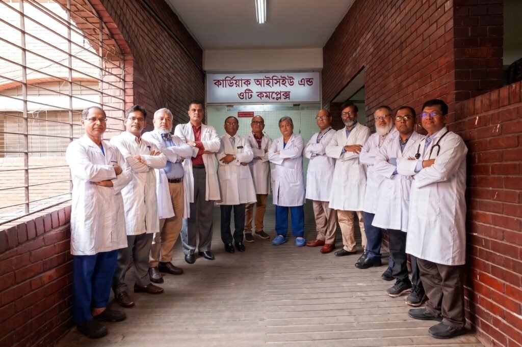 The Department of Cardiac Surgery team, NICVD