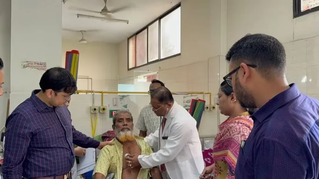 Clinical Examination During a Ward Visit