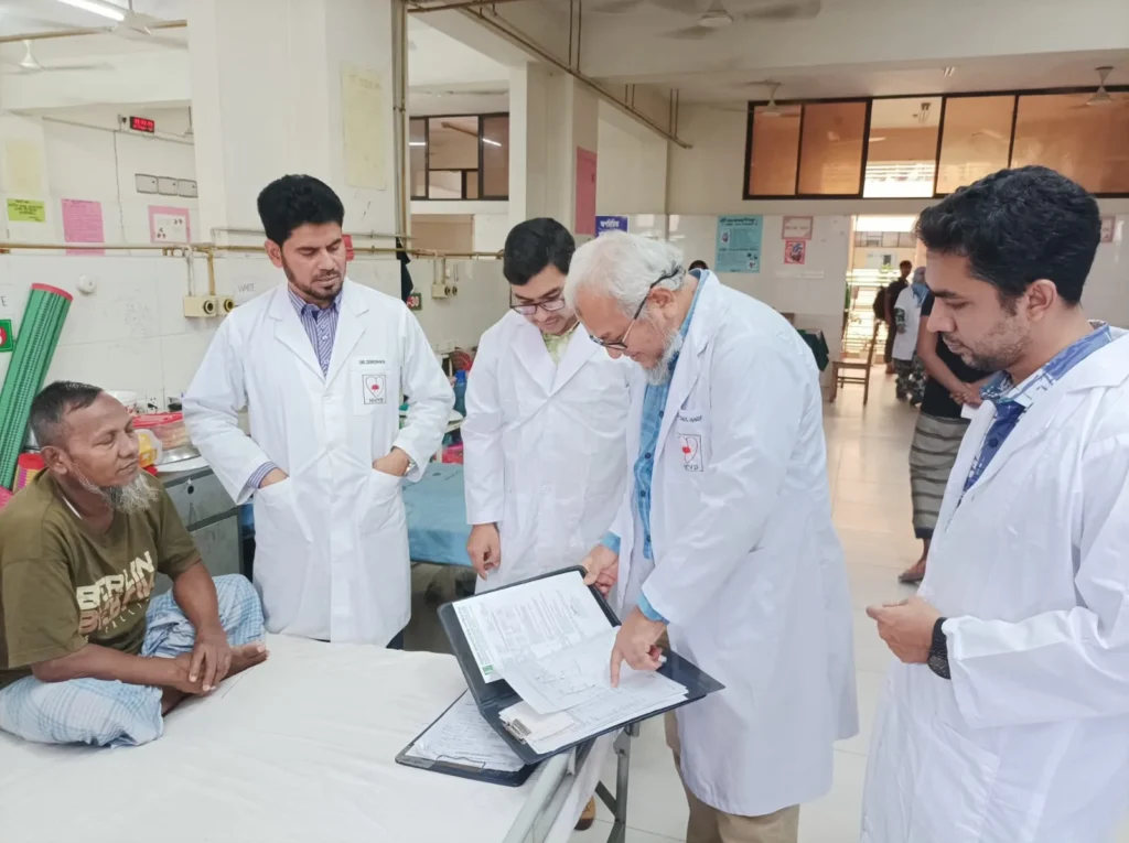 Reviewing Patient Notes During Rounds